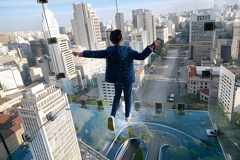 Studio Inteligente | Luxo com Vista do 30º andar
