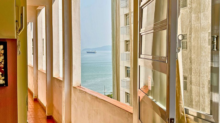 Apê com vista para o Mar em frente ao Aquário