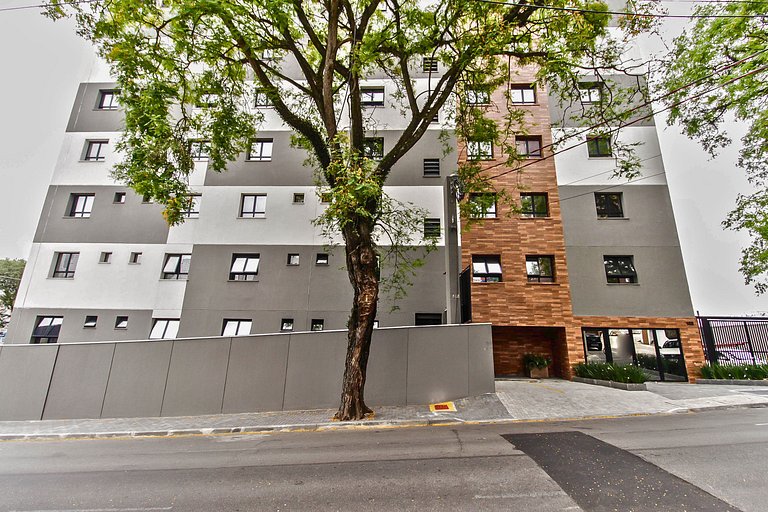 Flat c/ Garagem, Piscina, Academia e SPA em SBC
