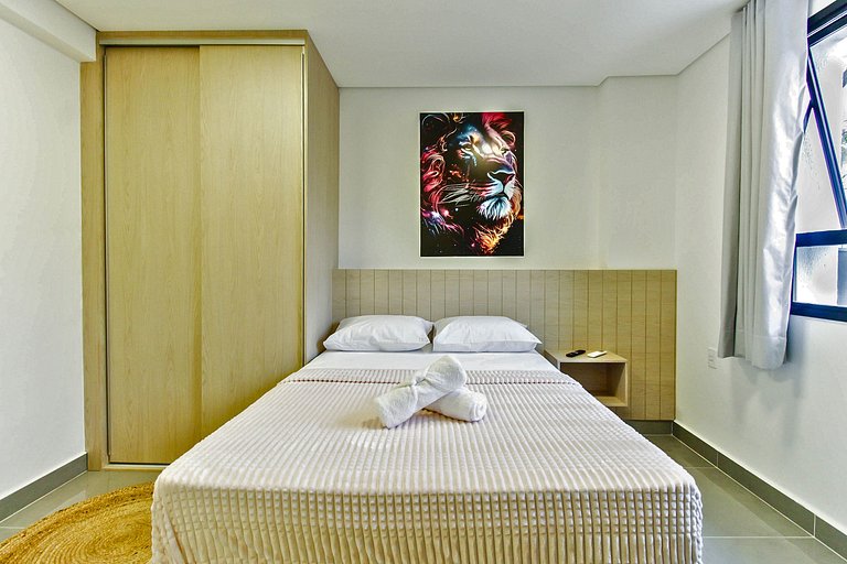 Flat TOP c/ Piscina + Academia + AR e SPA em SBC