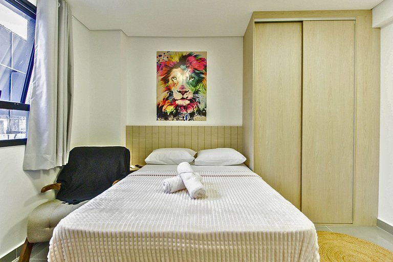 Studio aconchegante com Piscina e Spa em SBC