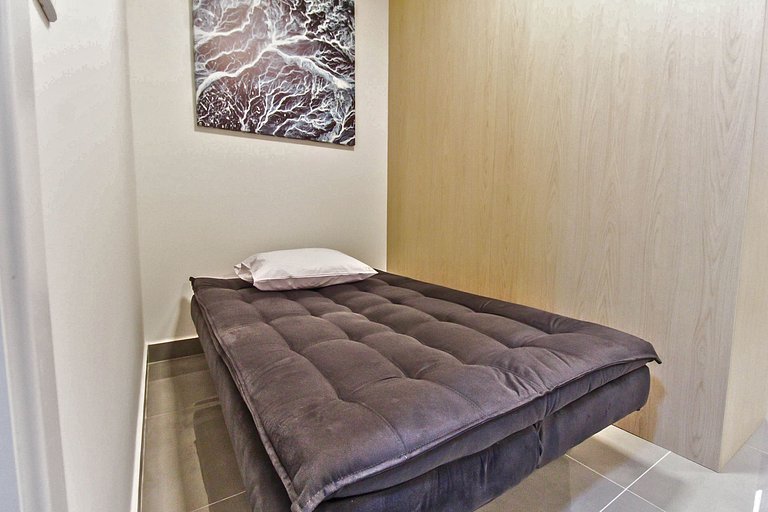 Studio Triplo com Piscina + Garagem + Pet e Wi-Fi