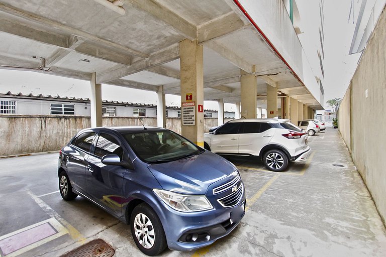 Apê à 350m da Praia e do Shopping Praiamar + Vaga
