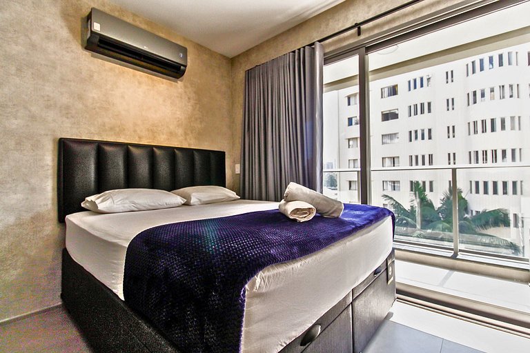 Studio c/ Piscina perto do Metrô e da Av. Paulista