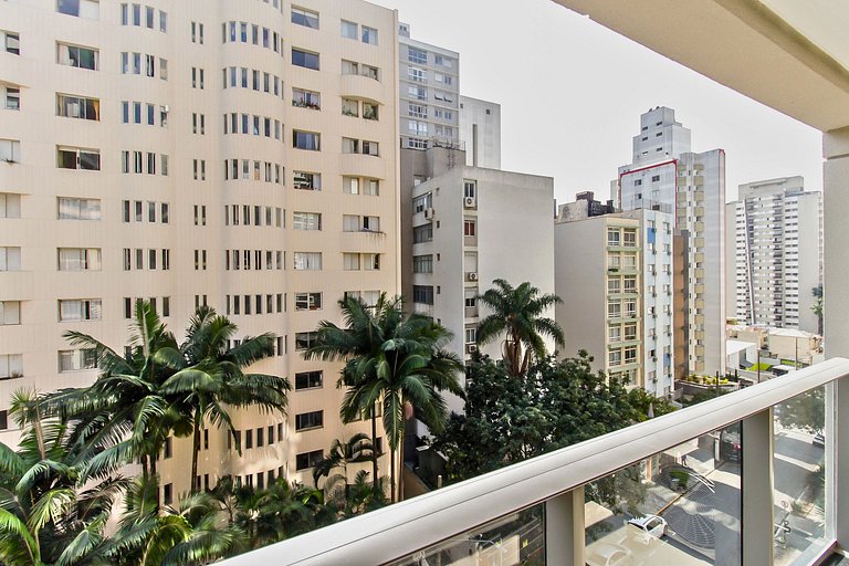 Studio c/ Piscina perto do Metrô e da Av. Paulista