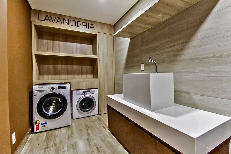 Apto Família com SPA, Piscina, Garagem e Ar em SBC