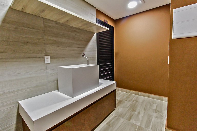 Flat moderno com Garagem e Lazer completo em SBC