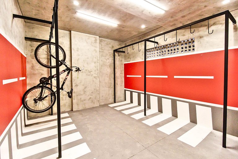 Flat moderno com Garagem e Lazer completo em SBC