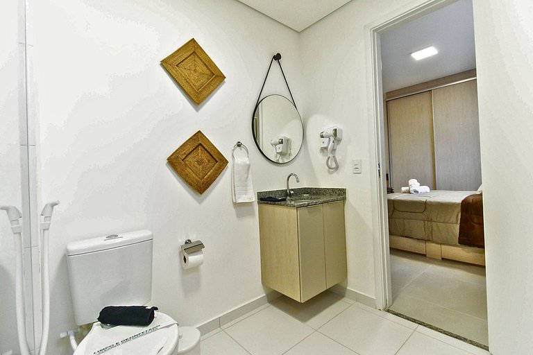Apto Família com SPA, Piscina, Garagem e Ar em SBC