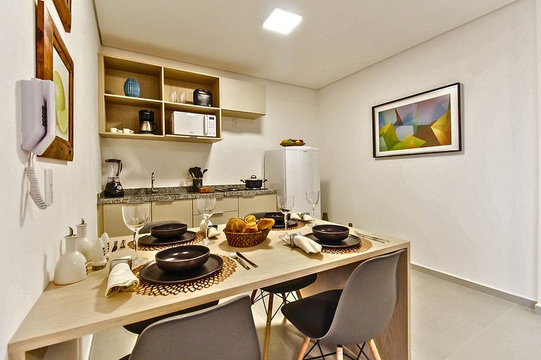 Apto Família com SPA, Piscina, Garagem e Ar em SBC