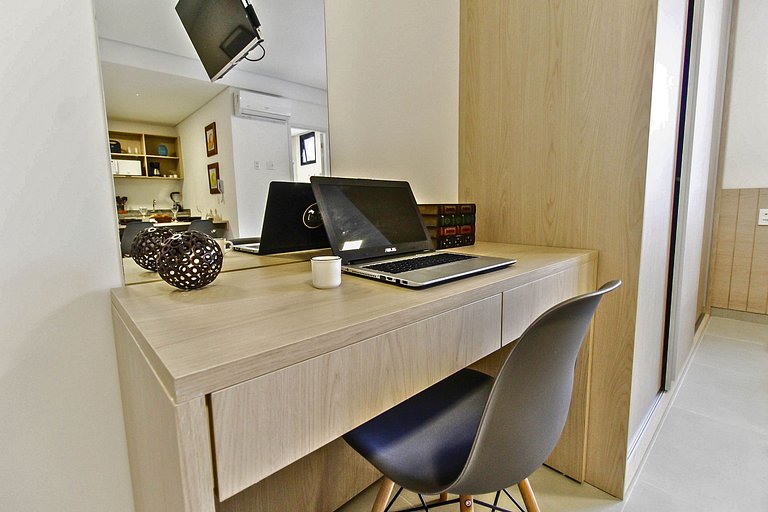 Apto Família com SPA, Piscina, Garagem e Ar em SBC