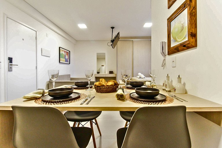 Apto Família com SPA, Piscina, Garagem e Ar em SBC