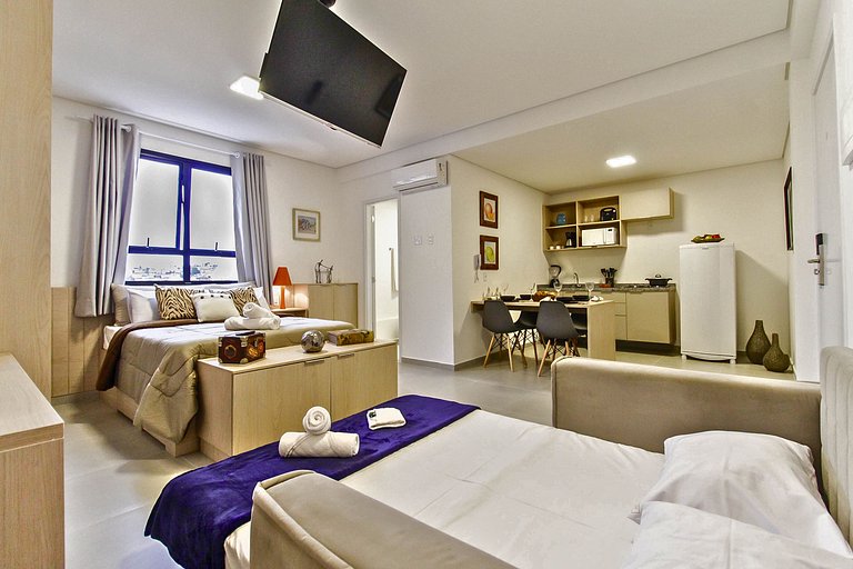 Apto Família com SPA, Piscina, Garagem e Ar em SBC