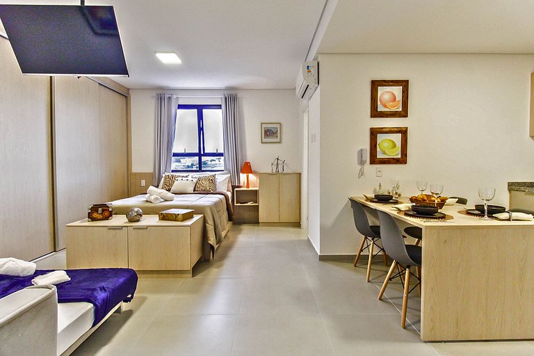 Apto Família com SPA, Piscina, Garagem e Ar em SBC