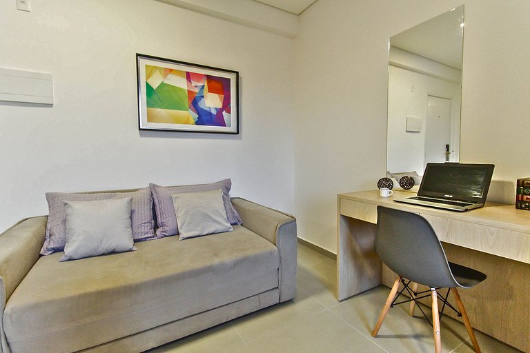 Apto Família com SPA, Piscina, Garagem e Ar em SBC