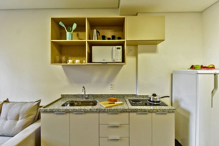 Apto 2 dorms | Piscina + Garagem e Lazer Completo