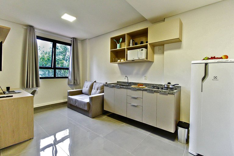 Apto 2 dorms | Piscina + Garagem e Lazer Completo
