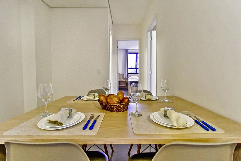 Apto 2 dorms | Piscina + Garagem e Lazer Completo