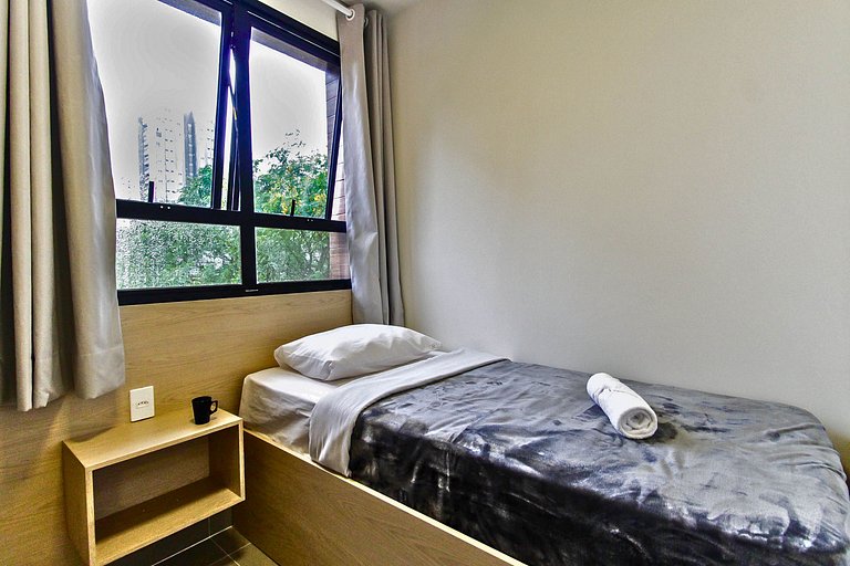 Apto 2 dorms | Piscina + Garagem e Lazer Completo