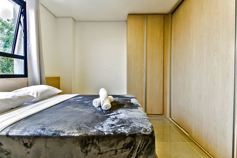 Apto 2 dorms | Piscina + Garagem e Lazer Completo
