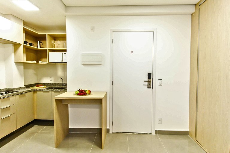 Flat c/ Área de Lazer Completa + Wi-Fi e Ar em SBC