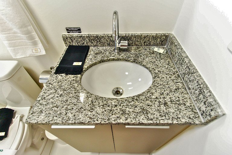 Flat c/ Garagem, Piscina, Academia e SPA em SBC