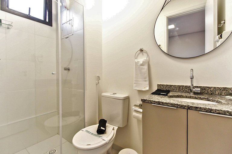 Flat moderno com Garagem e Lazer completo em SBC