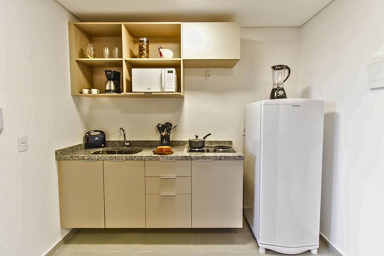 Flat moderno com Garagem e Lazer completo em SBC