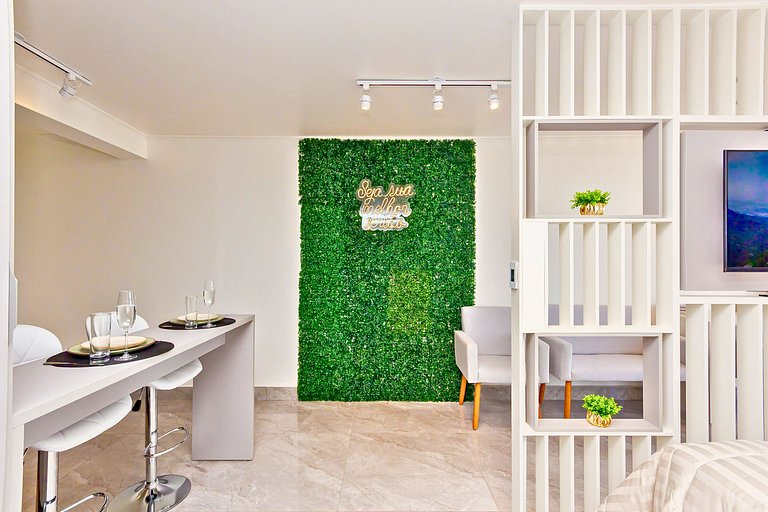 Studio Inteligente | Luxo com Vista do 30º andar