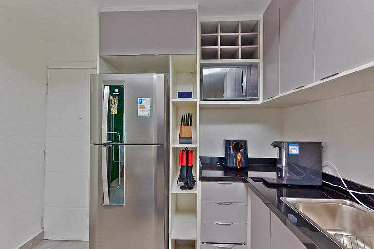 Studio Inteligente | Luxo com Vista do 30º andar