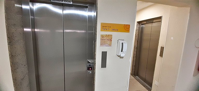 Apê Pé na Areia | Churrasqueira e Vista Mar do 30º