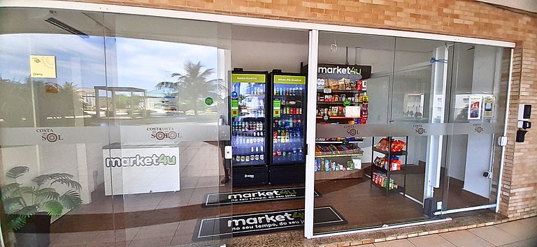 Apê Pé na Areia | Churrasqueira e Vista Mar do 30º