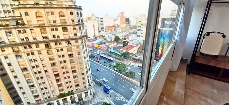 Apê com Wi-Fi no Centro de SP perto do Metrô