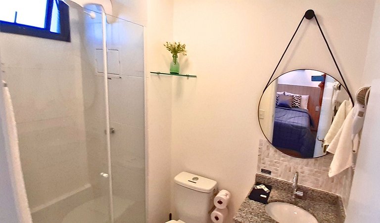 Apê Condomínio Club | Garagem, Piscina e Ar em SBC