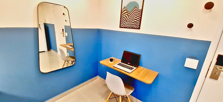 Studio Moderno | Piscina Garagem e Academia em SBC