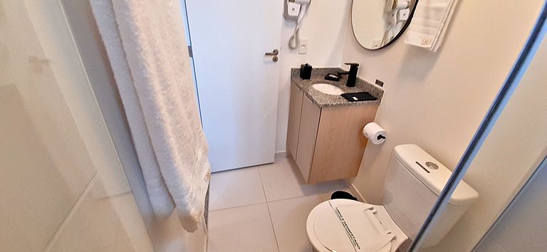 Studio Moderno | Piscina Garagem e Academia em SBC