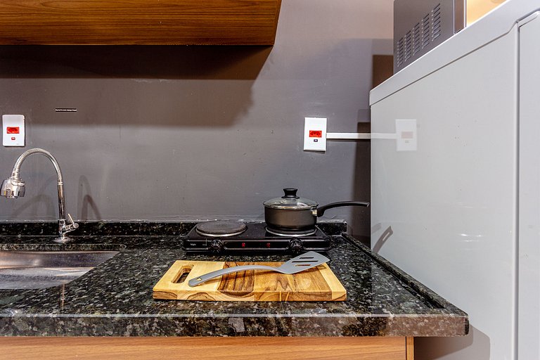 Apê TOP no prédio do Sampa Sky + A/C e Netflix