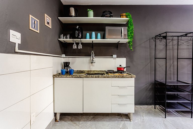 Apê Família no mesmo prédio do Sampa Sky + Ar