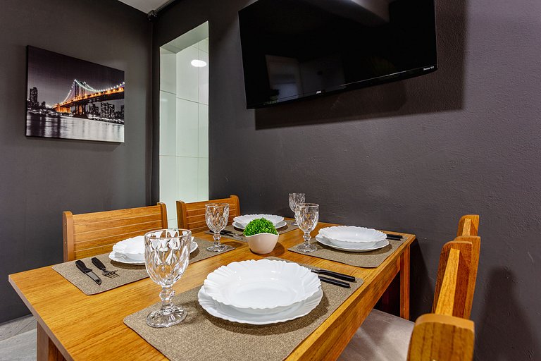 Apê Família no mesmo prédio do Sampa Sky + Ar