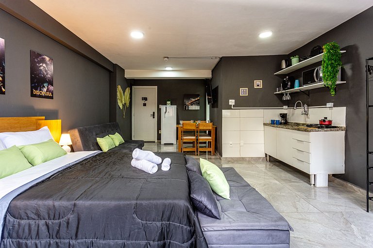 Apê Família no mesmo prédio do Sampa Sky + Ar