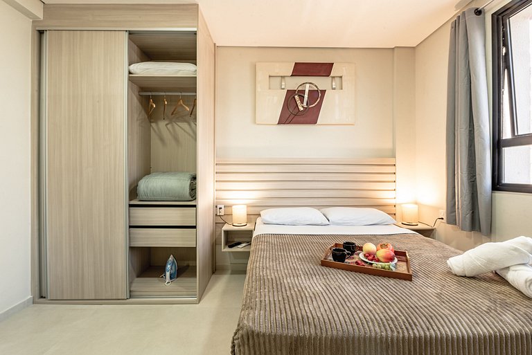 Apê Completo em SBC | Piscina, Academia e A/C