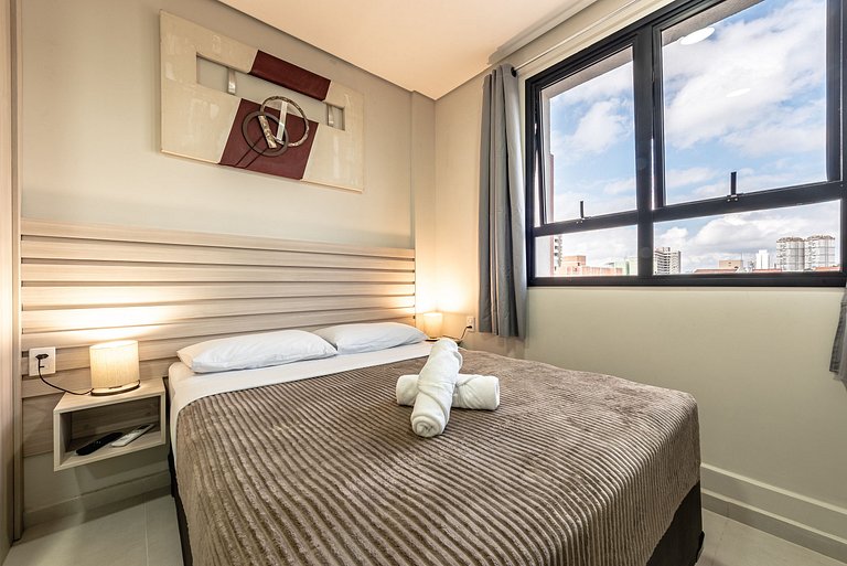 Apê Completo em SBC | Piscina, Academia e A/C