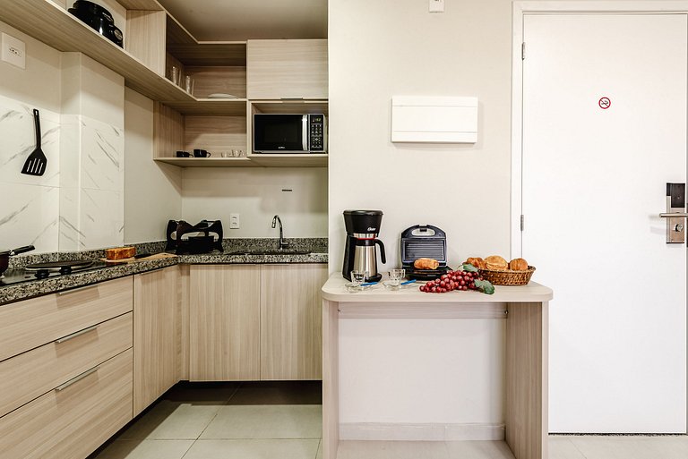 Apê Completo em SBC | Piscina, Academia e A/C