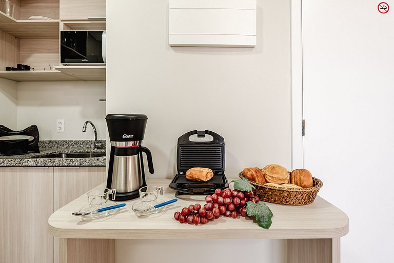 Apê Completo em SBC | Piscina, Academia e A/C