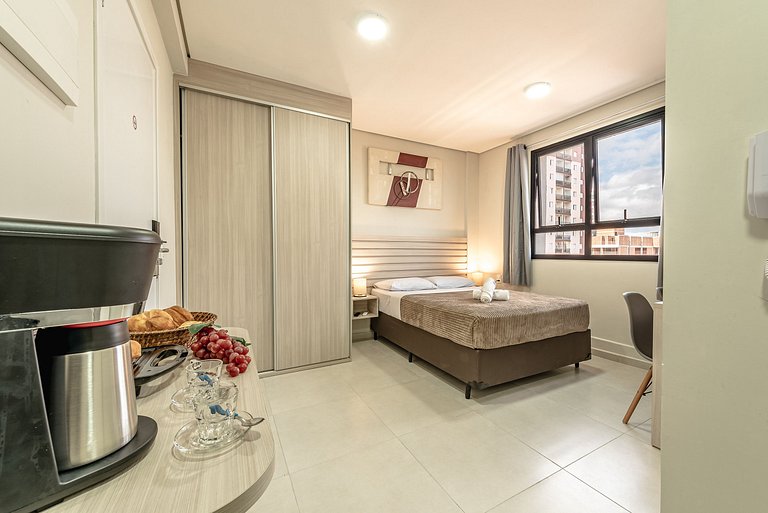 Apê Completo em SBC | Piscina, Academia e A/C