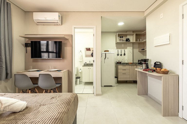 Apê Completo em SBC | Piscina, Academia e A/C