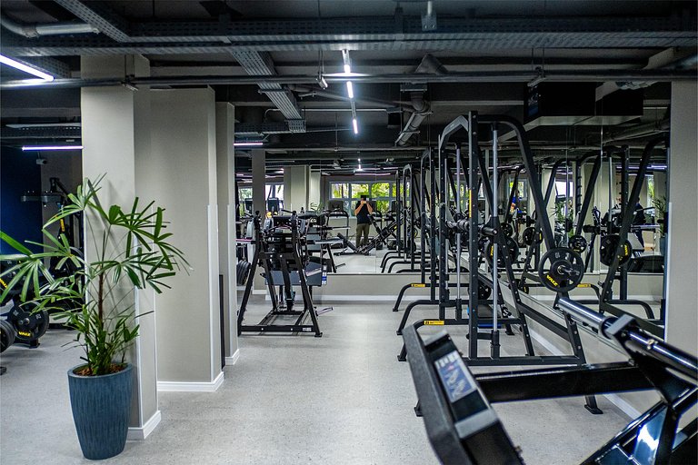 Studio c/ Estrutura de Resort + Wi-Fi e Ar em SBC