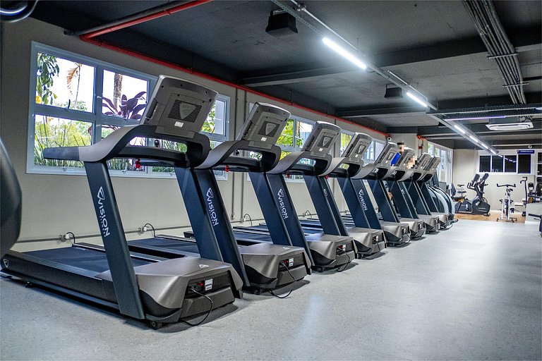 Studio Resort c/ Piscina + Wi-Fi e Ar | SBC