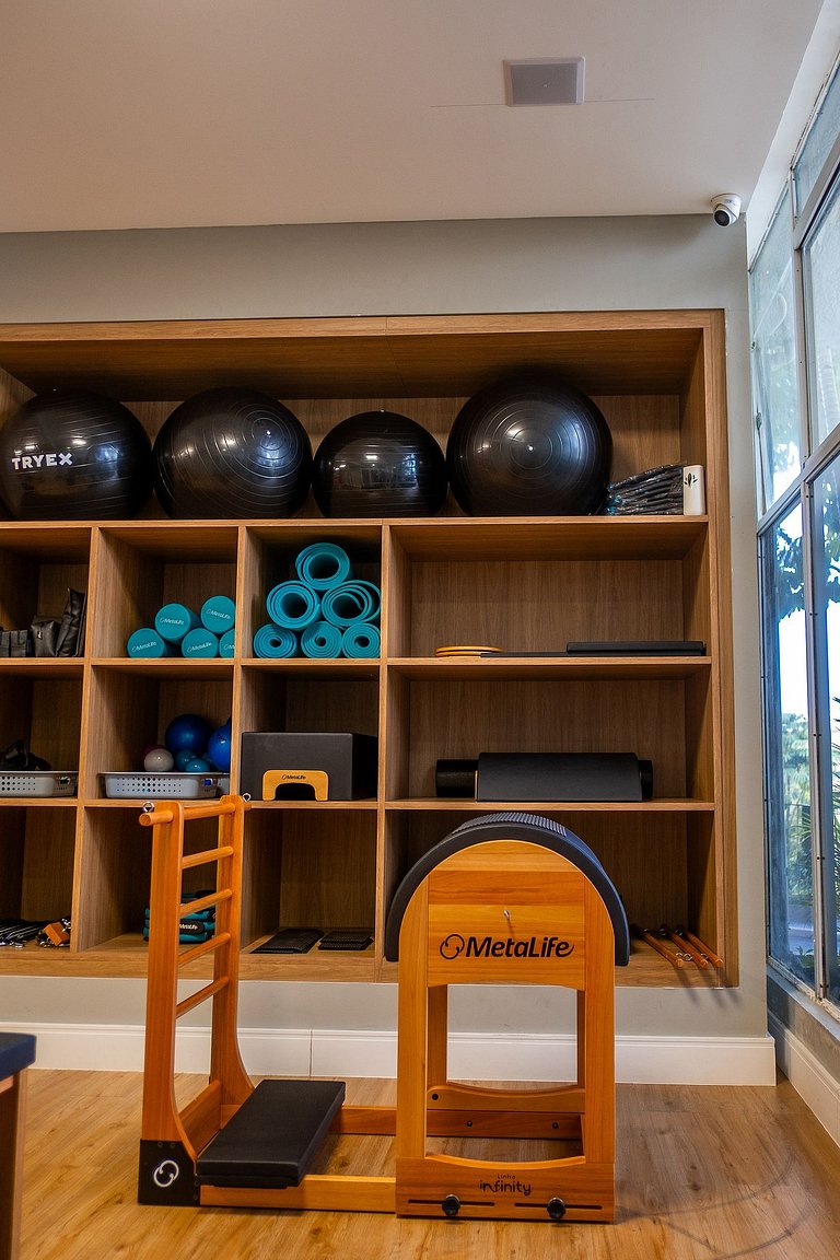 Studio Resort c/ Piscina + Wi-Fi e Ar | SBC