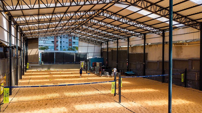 Studio c/ Estrutura de Resort + Wi-Fi e Ar em SBC